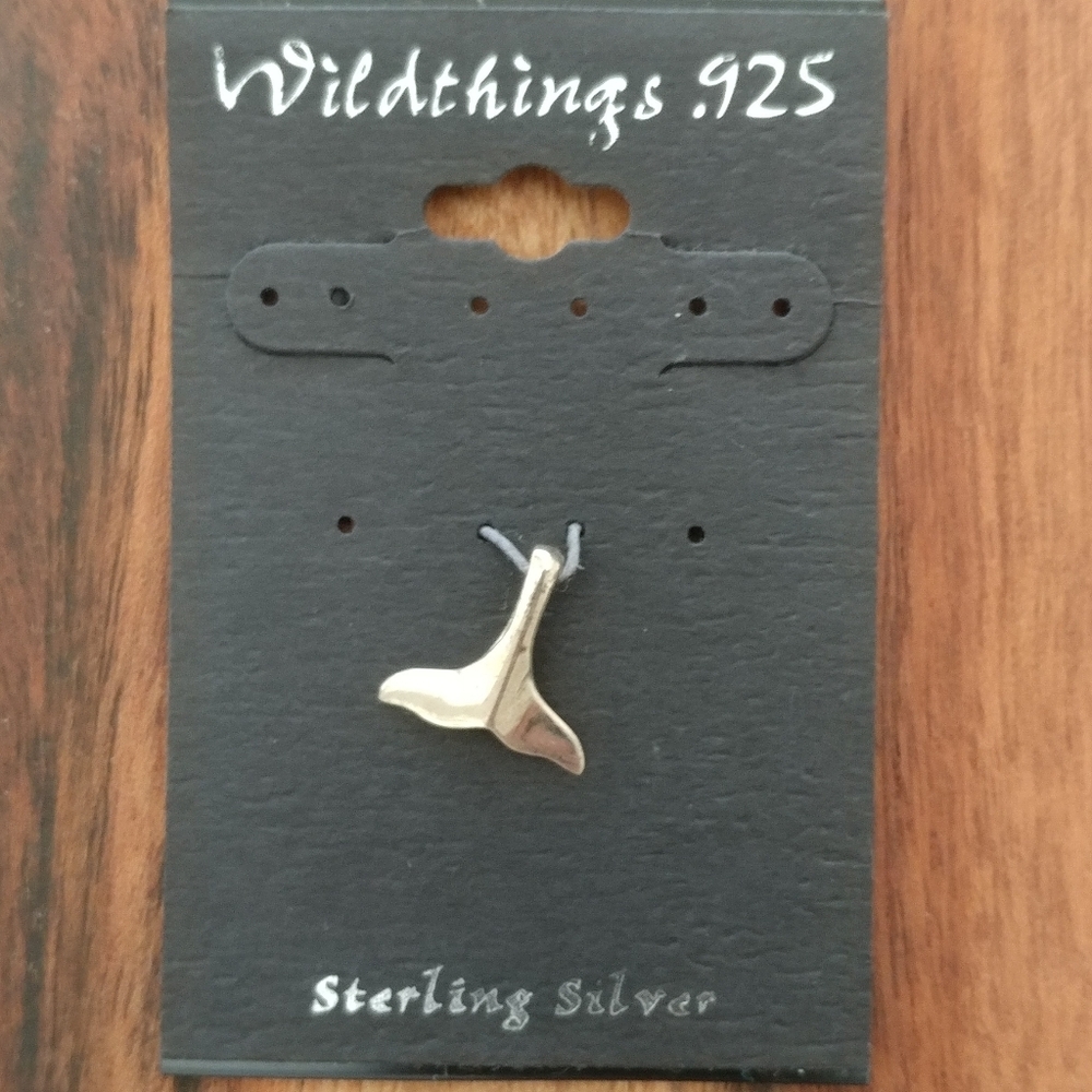 NWT Whale Tale Silver .925 Charm